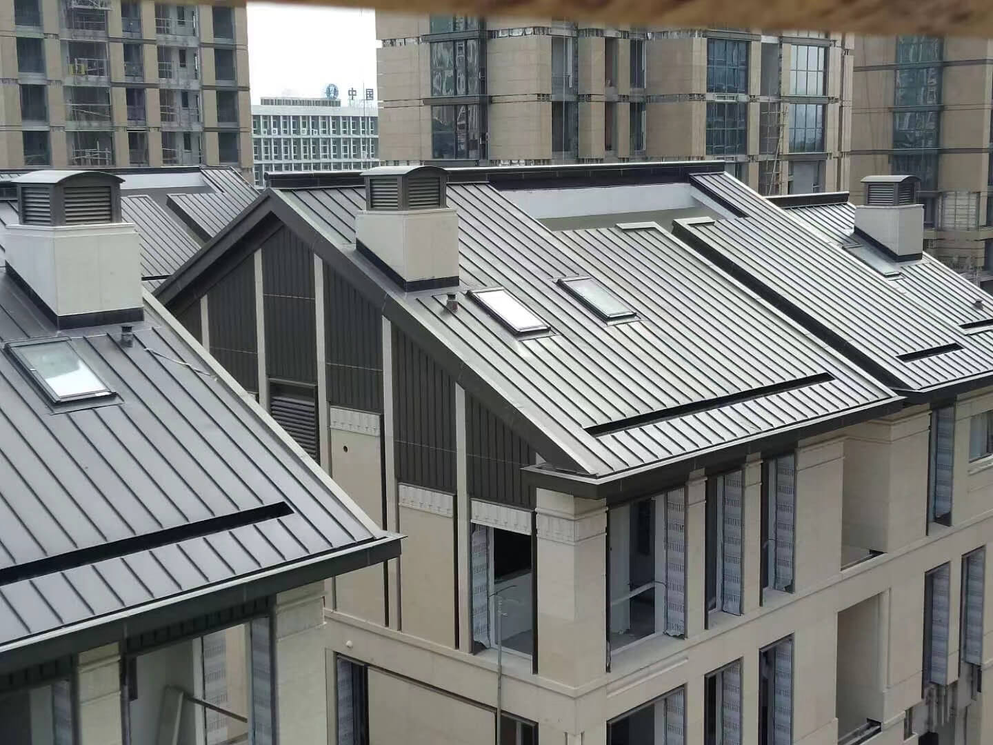 南京別墅金屬屋面 南京別墅金屬屋面